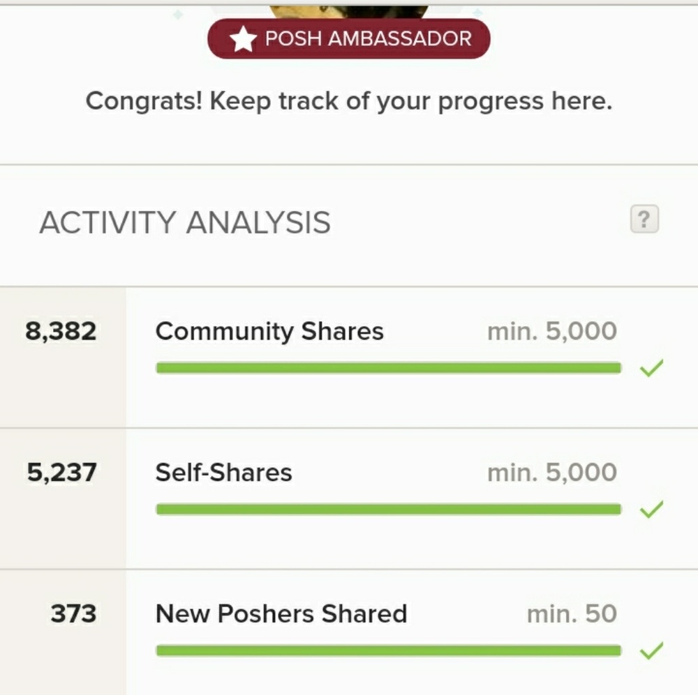 Yes i am finally a POSH AMBASSADOR
